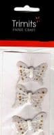 IMPEX TRIMITS - Self Adhesive Paper Craft Embellishments Butterflies TP0057